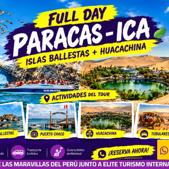 ¡FULL DAY PARACAS – ICA! 🇵🇪