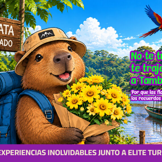 🌼💛 NO TE TRAJE FLORES… ¡TE TRAJE UNA AVENTURA! 🦫🌿